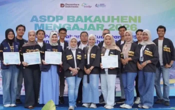 ASDP Bakauheni Mengajar Sasar 700 Siswa, Dorong Pendidikan Berkualitas di Lampung Selatan