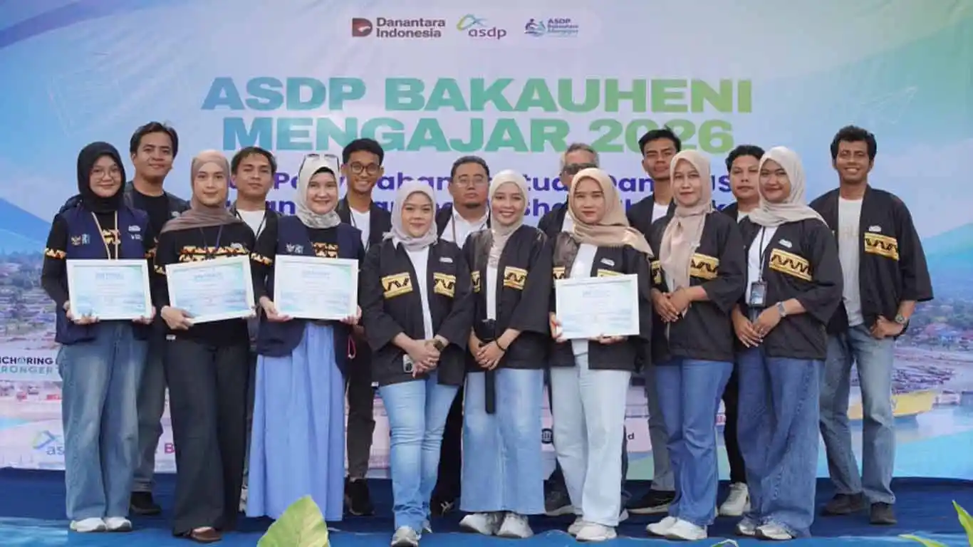 ASDP Bakauheni Mengajar Sasar 700 Siswa, Dorong Pendidikan Berkualitas di Lampung Selatan