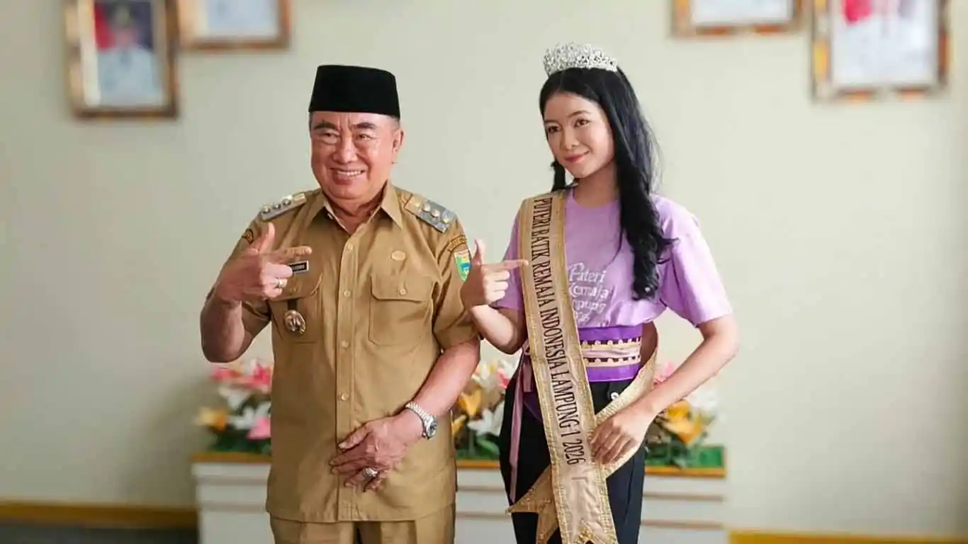 Bupati Tanggamus Dukung Haura Gazala Tsabit Tampil di Putri Batik Remaja Indonesia 2026