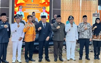 Bupati Tanggamus Lantik Dua Pj Kepala Pekon, Tekankan Integritas Dan Pelayanan Publik