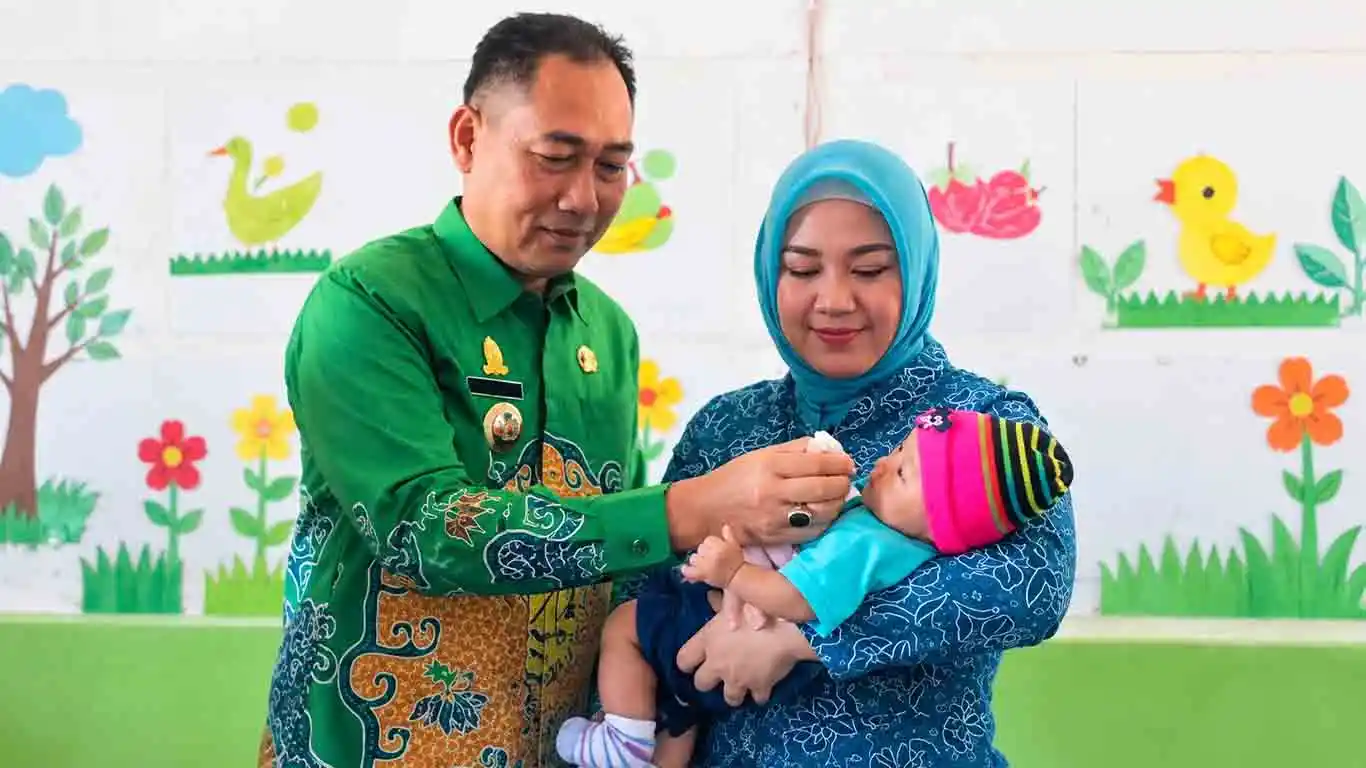Camat Bangun Rejo Ajak Warga Aktif Manfaatkan Pelayanan Posyandu di Setiap Kampung