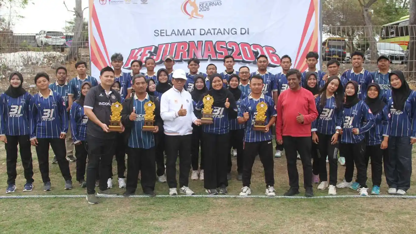 Cricket Lampung Borong 6 Medali di Kejurnas 2026, Lima Atlet Tembus Indonesia All Stars