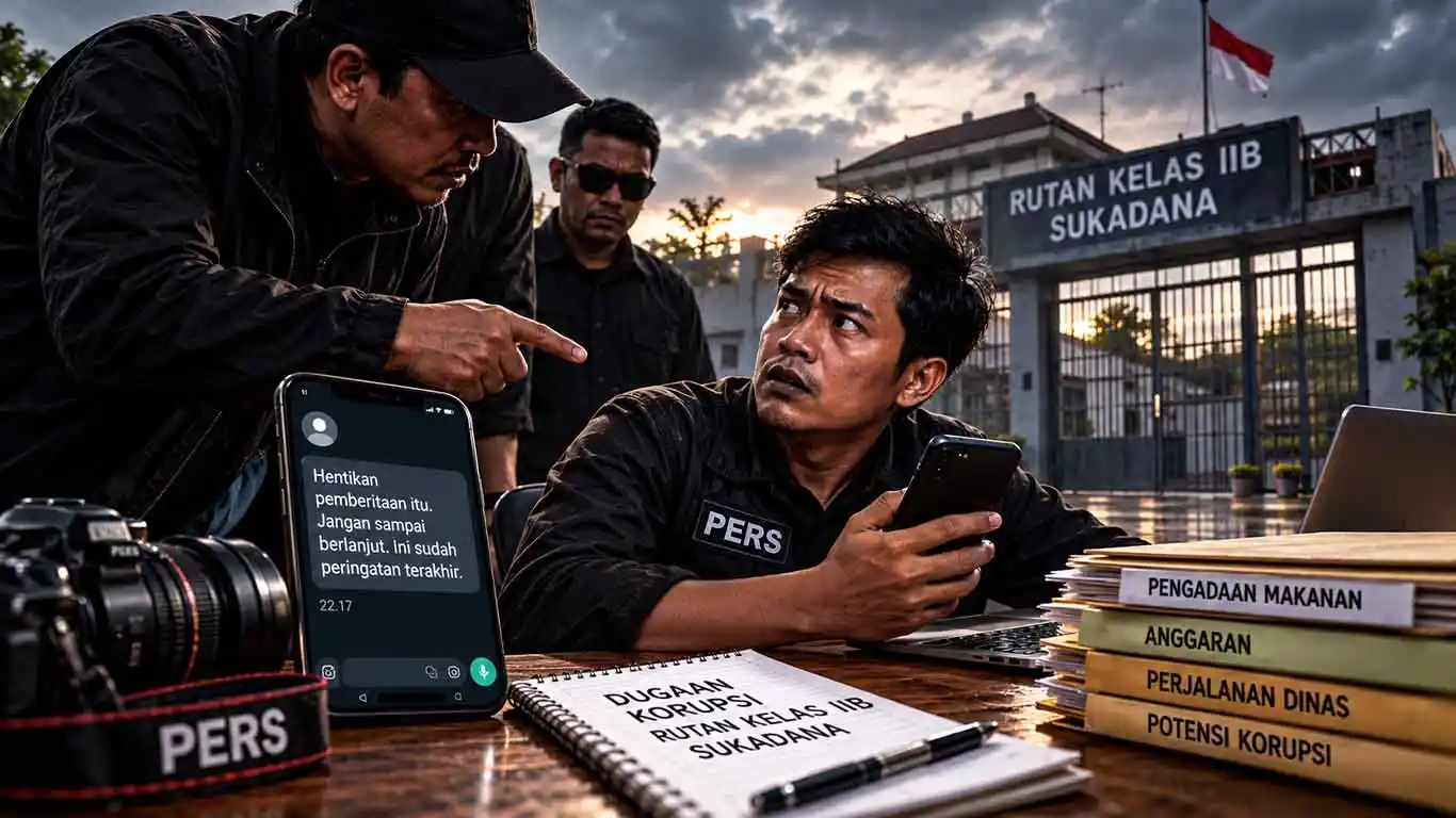 GRAK Lampung Soroti Dugaan Intimidasi terhadap Media yang Beritakan Dugaan Korupsi Rutan Sukadana