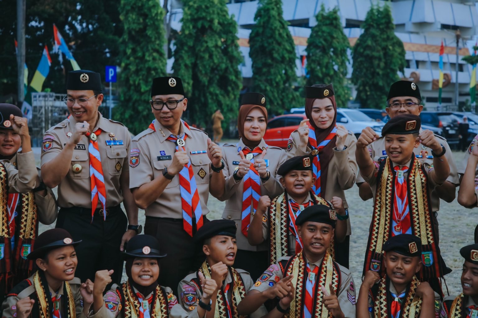 Gubernur Lampung Lepas 598 Pramuka di Jamnas XII 2026