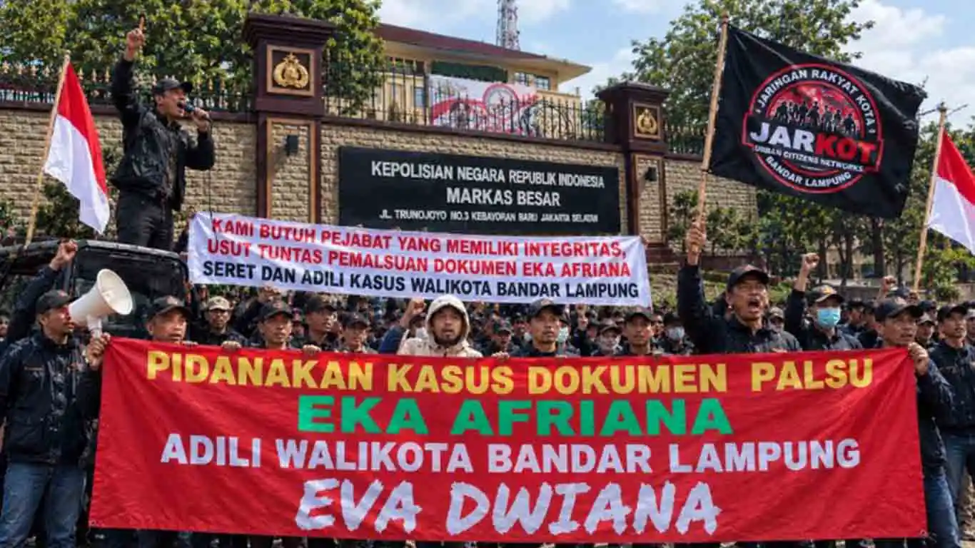 Jarkot Desak Mabes Polri, Kejagung, dan KPK Ambil Alih Kasus yang Libatkan Pejabat Pemkot Bandar Lampung