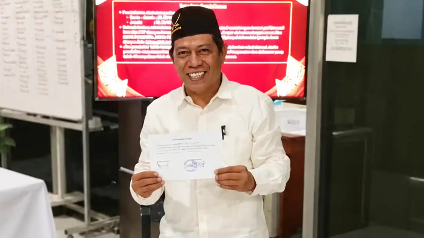 Juniardi Daftar Calon Komisioner KI Lampung, Usung Tagline “Transparansi Cegah Korupsi”