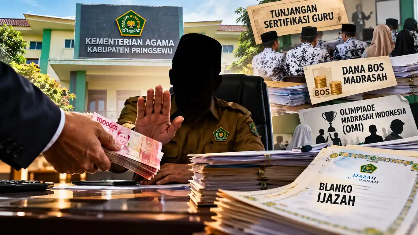 Klarifikasi Dugaan Pungli di Kemenag Pringsewu: Dari Sertifikasi Guru hingga Pengadaan Blanko Ijazah