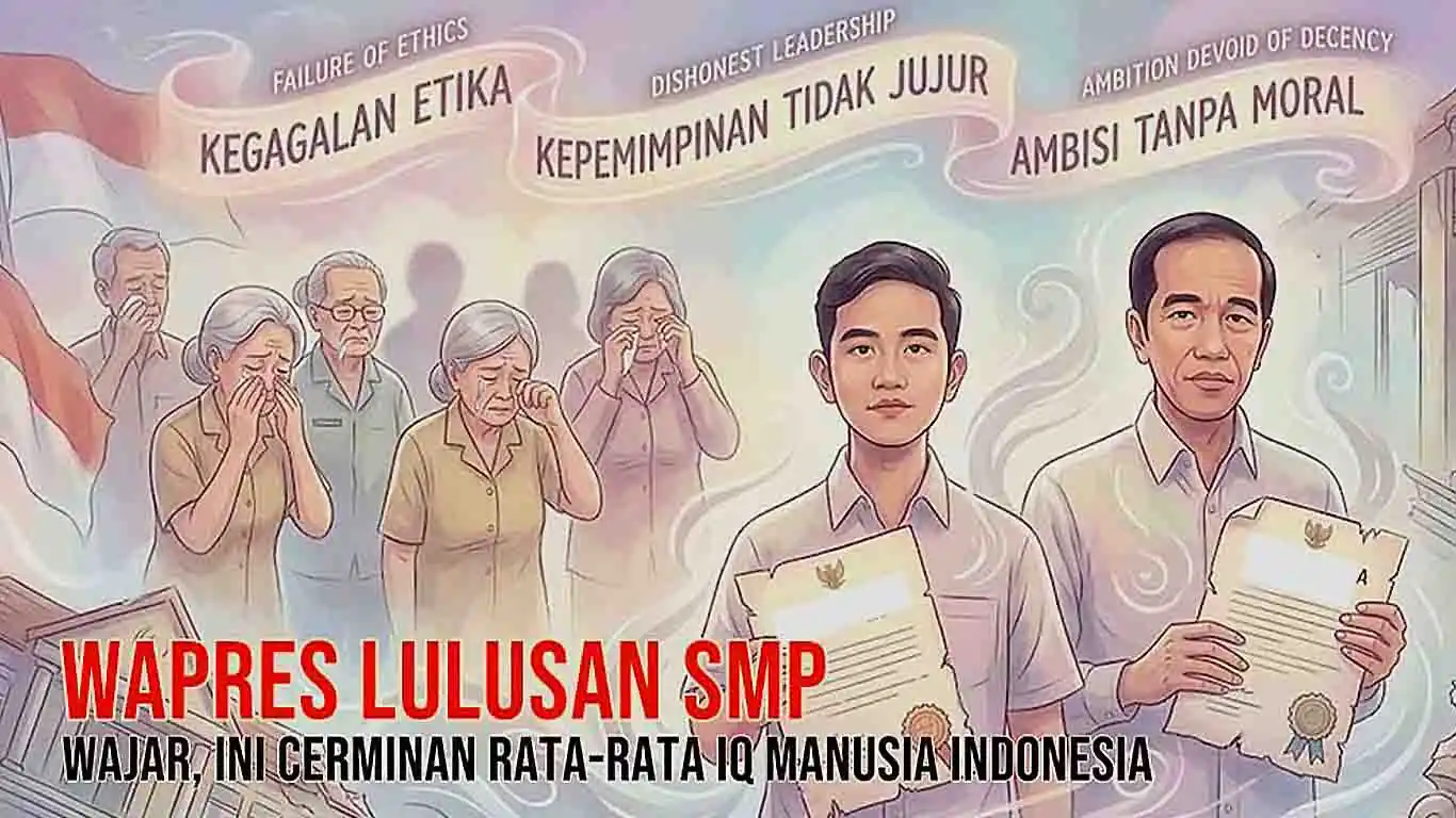 Kontroversi Ijazah Gibran, Wilson Lalengke Soroti Moralitas Kepemimpinan dan Pendidikan Karakter