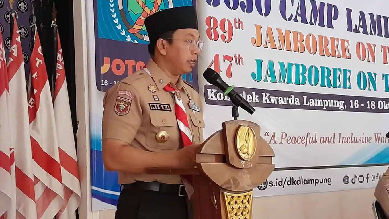 Kwarda Lampung Buka JOTA-JOTI Camp 2026, Dorong Pramuka Kuasai Teknologi Digital