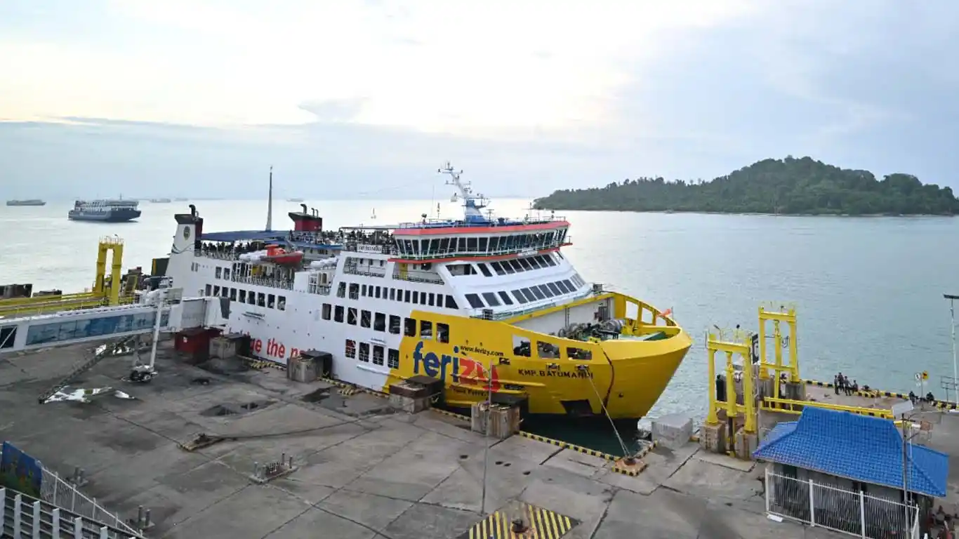 Layanan Dermaga Eksekutif Merak Kembali Normal Pascakebakaran KMP Batumandi