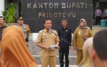 Logistik Pilkakon Serentak Pringsewu 2026 Mulai Didistribusikan, 144.375 Surat Suara Disiapkan