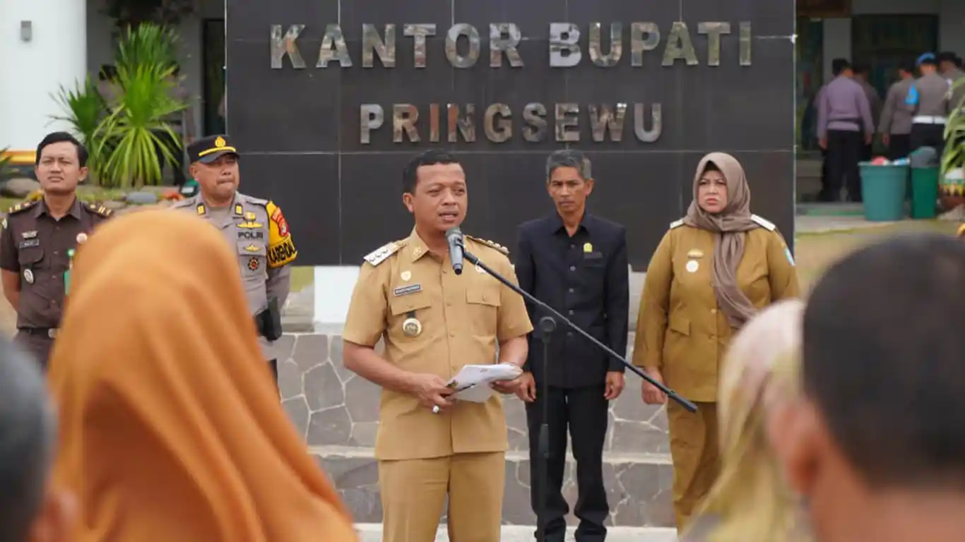 Logistik Pilkakon Serentak Pringsewu 2026 Mulai Didistribusikan, 144.375 Surat Suara Disiapkan