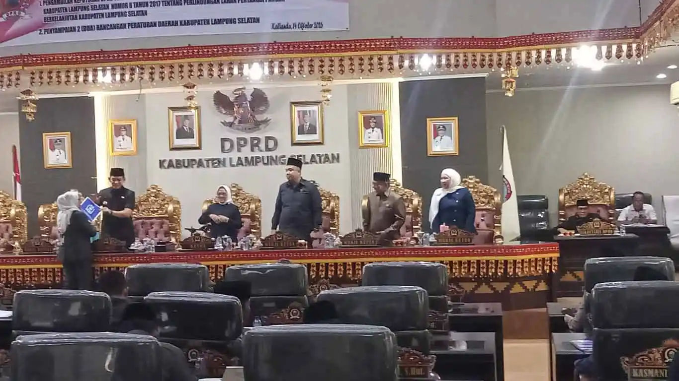 Pemkab Lampung Selatan Ajukan Dua Raperda, Fokus Benahi Aset Daerah dan Infrastruktur Jalan