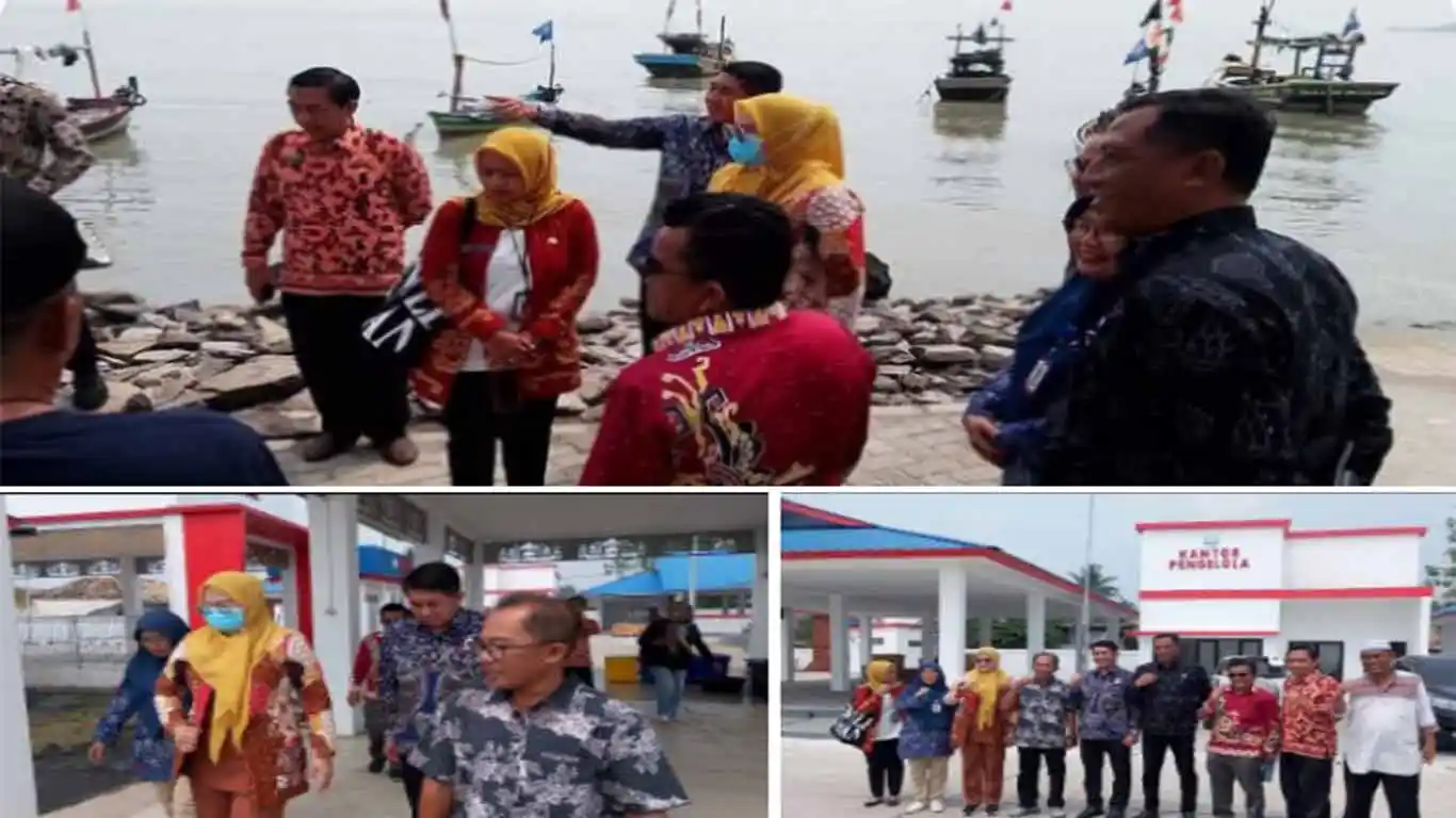 Pemkab Lampung Selatan Tinjau Kampung Nelayan Merah Putih Ketapang, Dorong Integrasi dengan KDMP