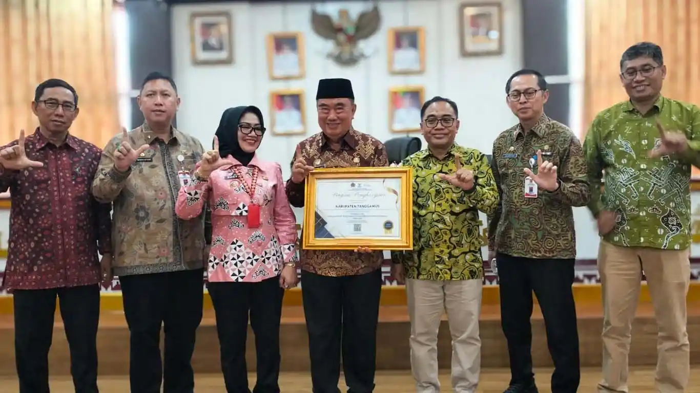 Pemkab Tanggamus Raih Penghargaan DJPb Lampung, LENTERA BUTANI 2026 Apresiasi Kinerja Pengelolaan Keuangan