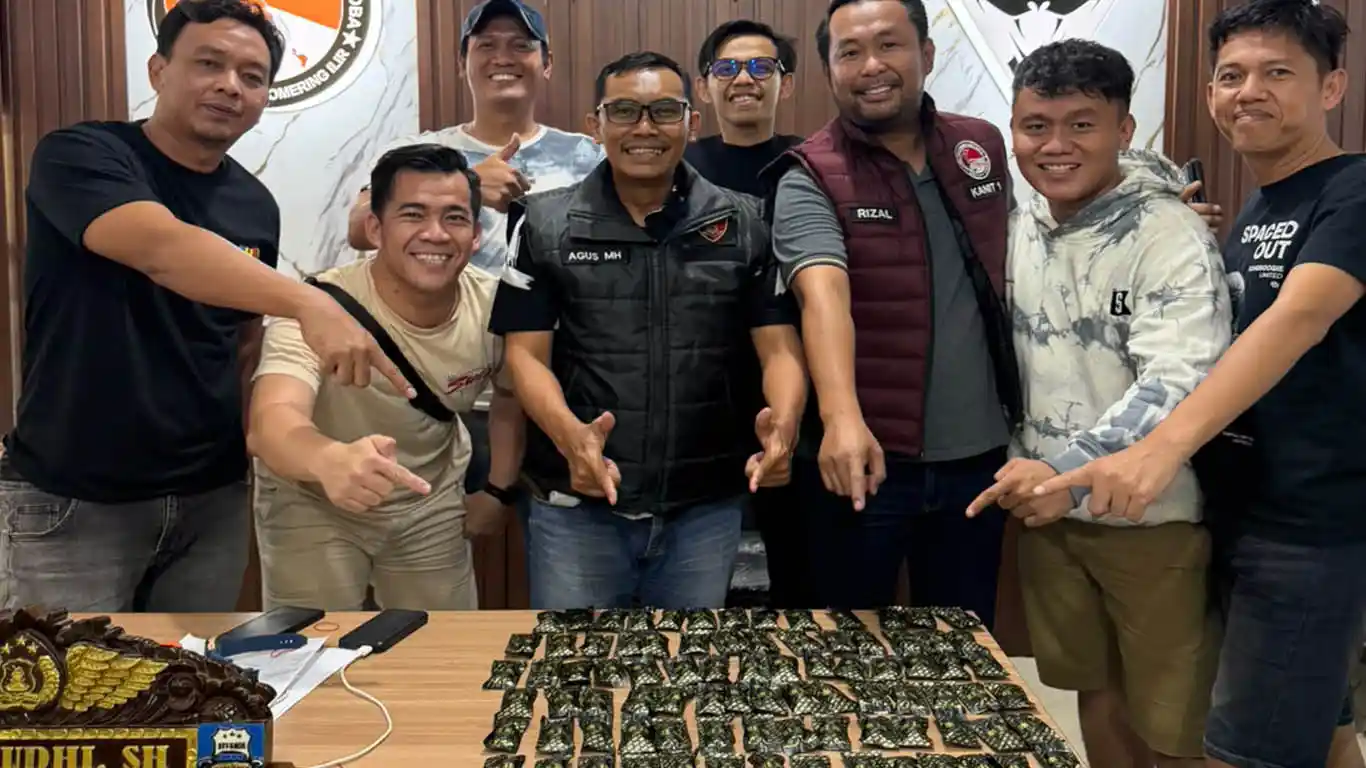 Polres OKI Ungkap Dugaan Peredaran Narkotika Modus Vape, 100 Unit Diamankan