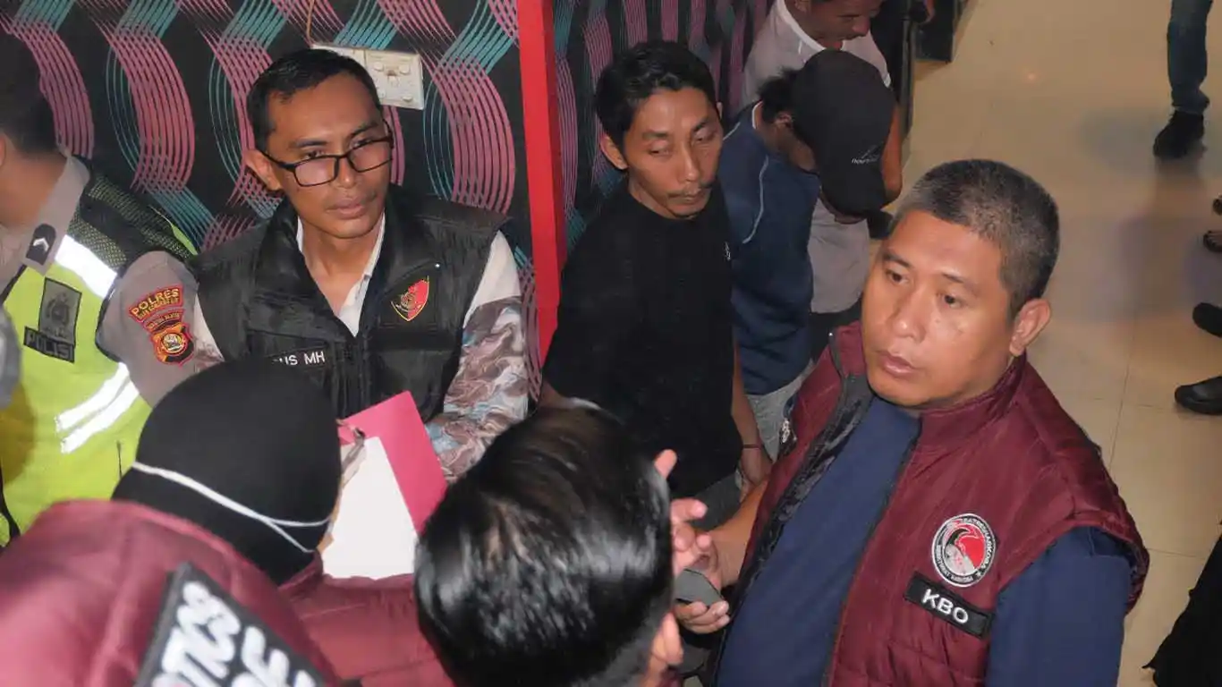 Polres OKI dan BNN Periksa Pengunjung Karaoke, 21 Orang Negatif Narkoba